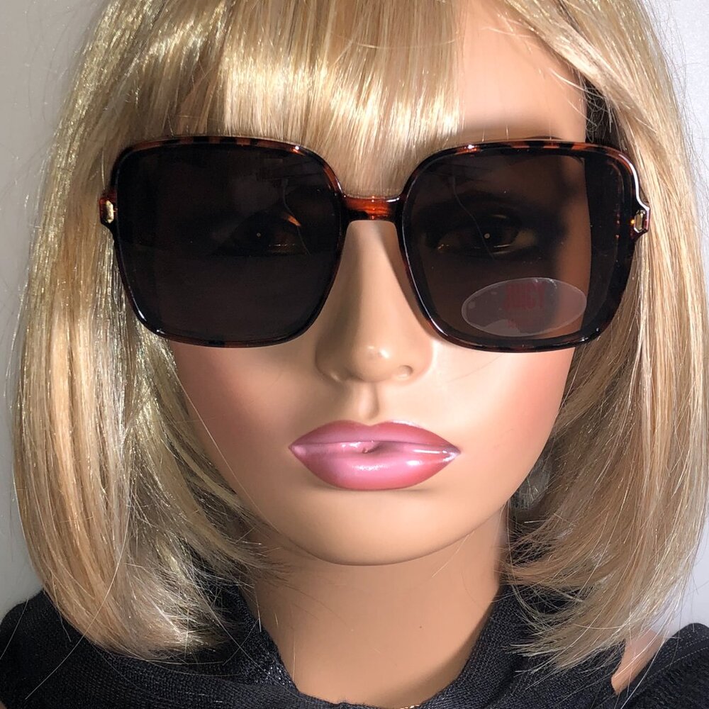 Juicy Couture Oversized Square Tortoiseshell Sunglasses